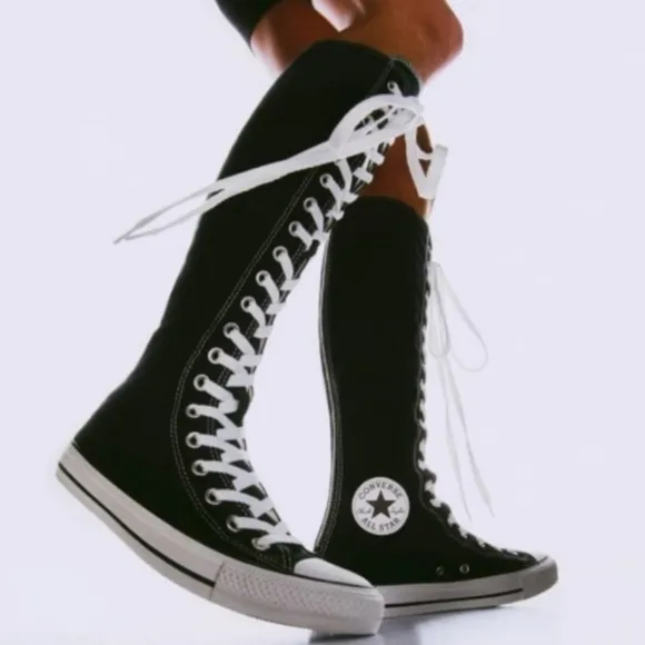 ⚫️  Converse Chuck Taylor All-Star XX Knee High 90/Retro Rear Y2K Shoes  7.5