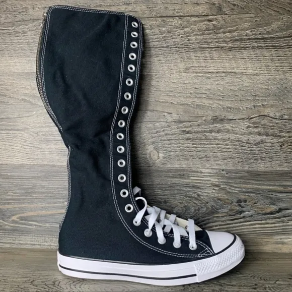 ⚫️ Converse Chuck Taylor All-Star XX Knee High 90/Retro Rear Y2K Shoes Size…