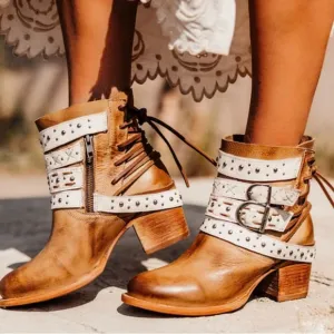 🔥🔥 Freebird by Steven Caspian Western Boho Booties Boots | Size 8