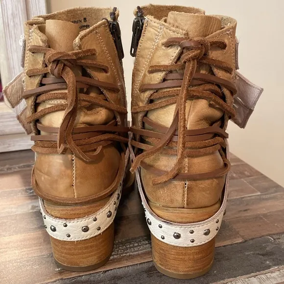 🔥🔥 Freebird by Steven Caspian Western Boho Booties Boots | Size 8