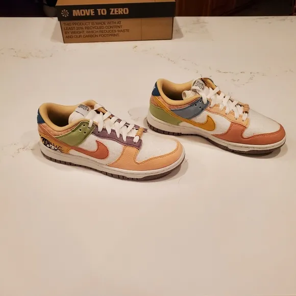 🆕️ NEW Nike Dunk Low Retro 'Sun Club Multi' Shoes