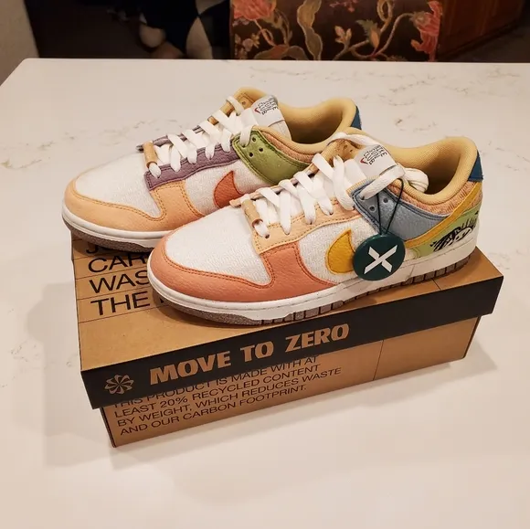 🆕️ NEW Nike Dunk Low Retro 'Sun Club Multi' Shoes