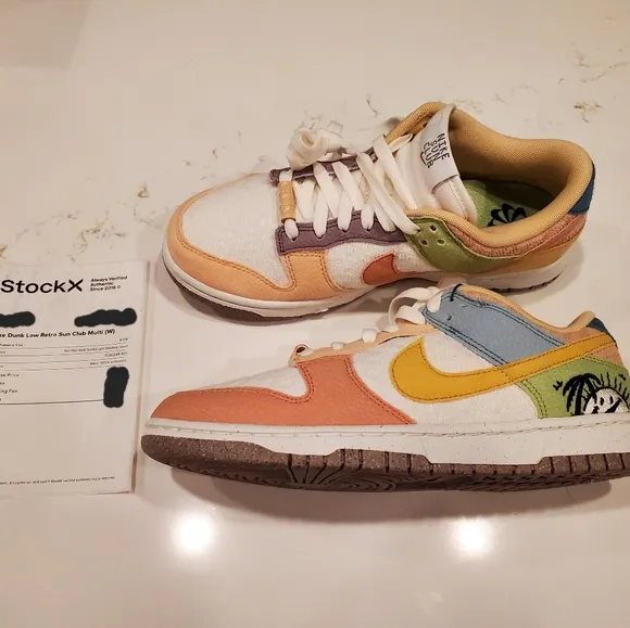 🆕️ NEW Nike Dunk Low Retro 'Sun Club Multi' Shoes