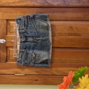 1921 ® retro Unique Denim mini skirt!