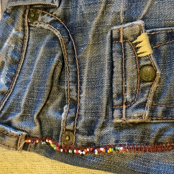 1921 ® retro Unique Denim mini skirt!