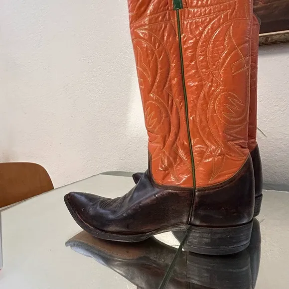 1960’s Tony Lama Western BootsUnique One-of-a-Kind!Size 11