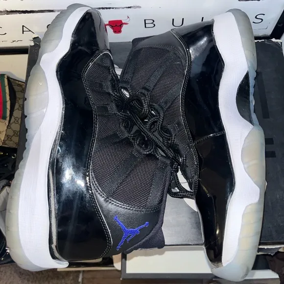 2016 Jordan 11 Retro Space Jam Sneakers (Project Pair)