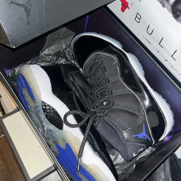 2016 Jordan 11 Retro Space Jam Sneakers (Project Pair)