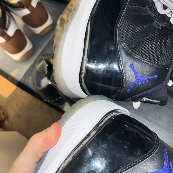 2016 Jordan 11 Retro Space Jam Sneakers (Project Pair)