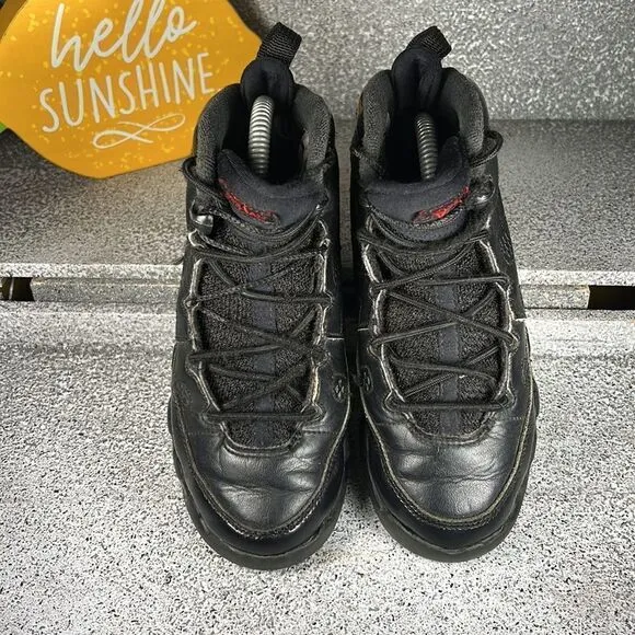2017 Nike Air JORDAN 9 RETRO PS ‘Bred’ Black Sneakers Shoes Size 1 Boys