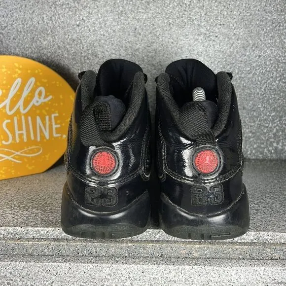2017 Nike Air JORDAN 9 RETRO PS ‘Bred’ Black Sneakers Shoes Size 1 Boys