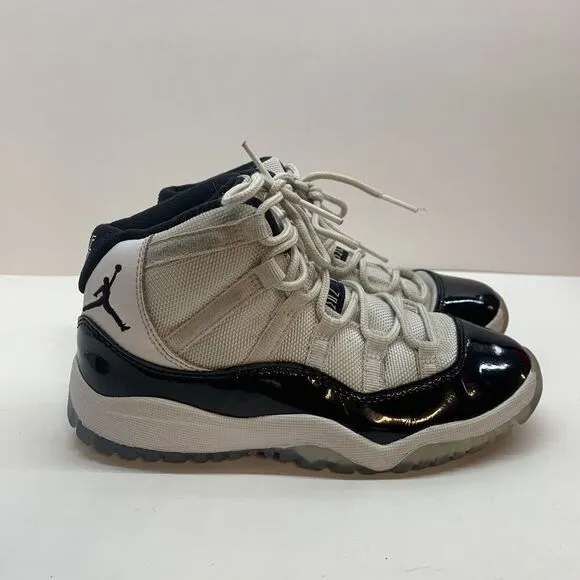 2018 Nike Air Jordan Retro 11 &quot;Concord 2018&quot; 378039-100 Youth Size 1.5 Shoes‎