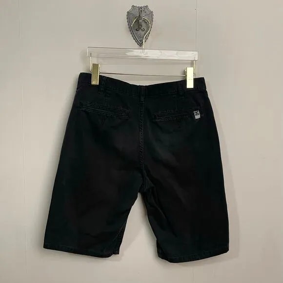 (4) Y2K DC Shoes 29 men short capris black bundle classic summer goth minimal