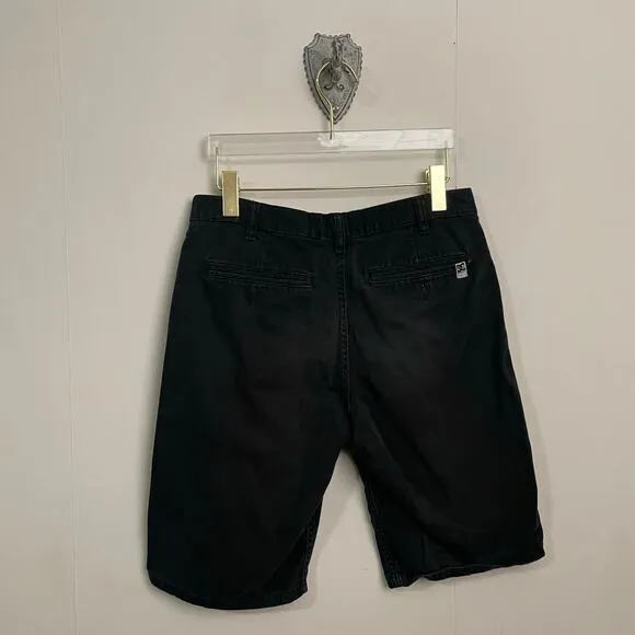 (4) Y2K DC Shoes 29 men short capris black bundle classic summer goth minimal