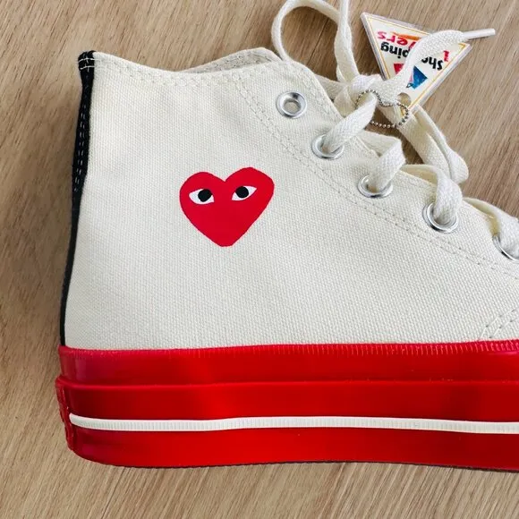 ❤️6 Converse Chuck Taylor All Star70 Comme des Garcons PLAY Women Shoes  A01794C