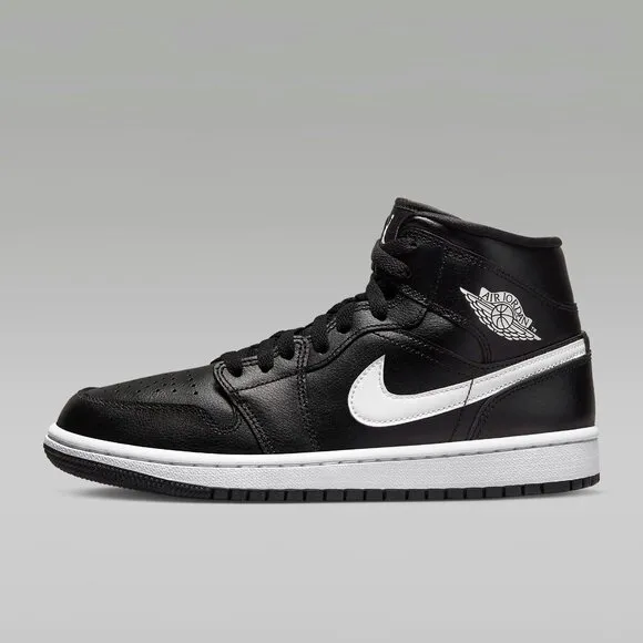 7W/5.5M - [NEW] Women's Air Jordan 1 Mid Shoes White DV0991-001