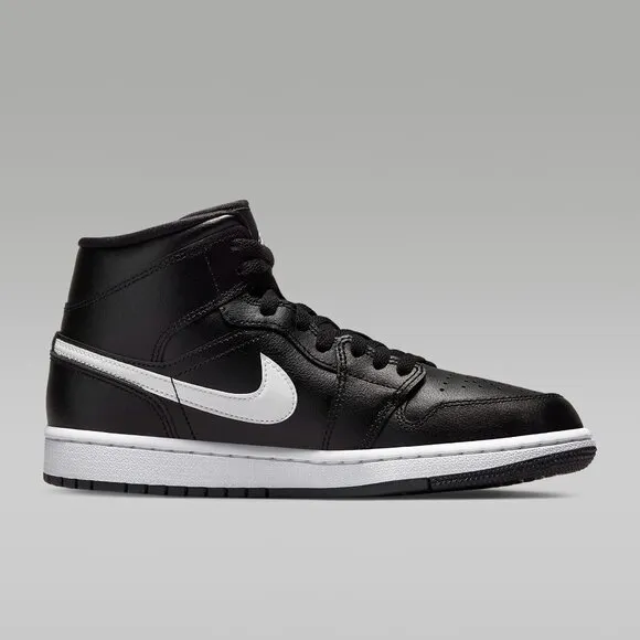 7W/5.5M - [NEW] Women's Air Jordan 1 Mid Shoes White DV0991-001