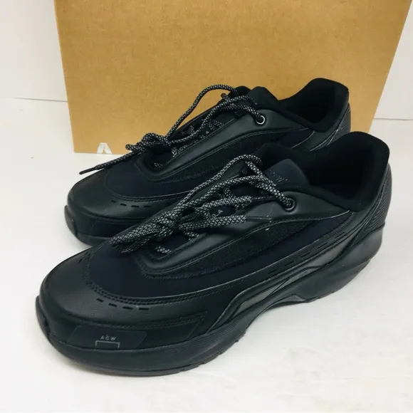 A-COLD-WALL  Men's Black Sneakers Sleek Cushioned Design