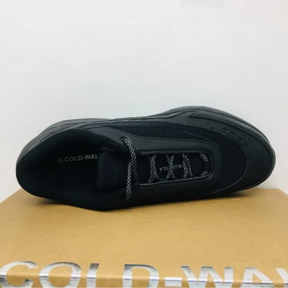 A-COLD-WALL  Men's Black Sneakers Sleek Cushioned Design