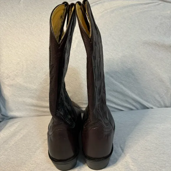 ACME Boots, Dark Brown, Size 10 EE, EUC, Vintage