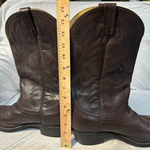 ACME Boots, Dark Brown, Size 10 EE, EUC, Vintage