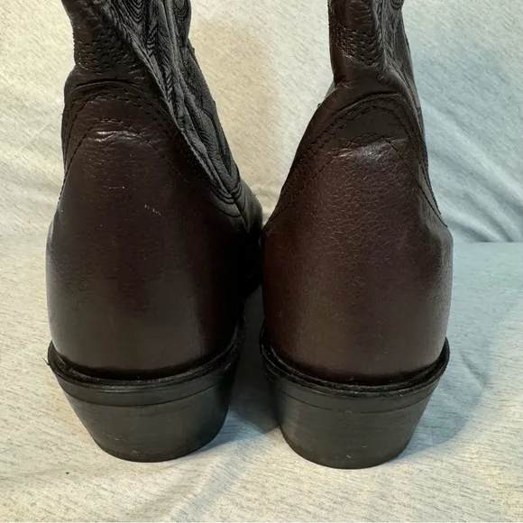 ACME Boots, Dark Brown, Size 10 EE, EUC, Vintage