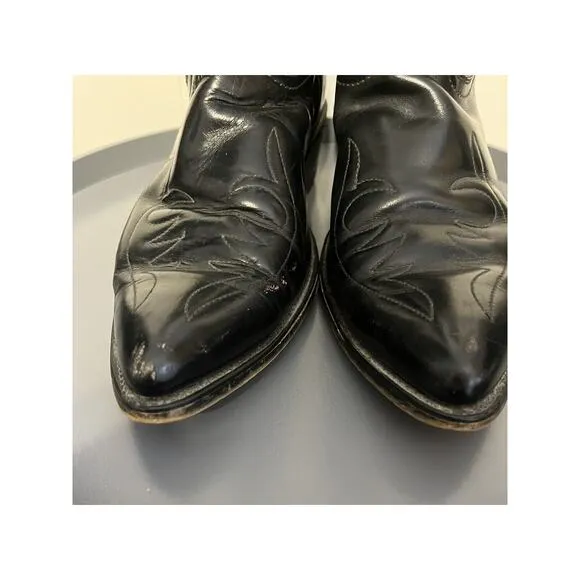Acme Vintage Cowboy Boots Black  Men’s Size 11EW 4920