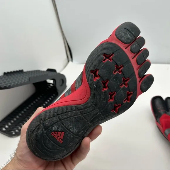 Adidas Adipure Mens 8 Barefoot Trail Running Toe Shoes Minimalist Sneaker Finger