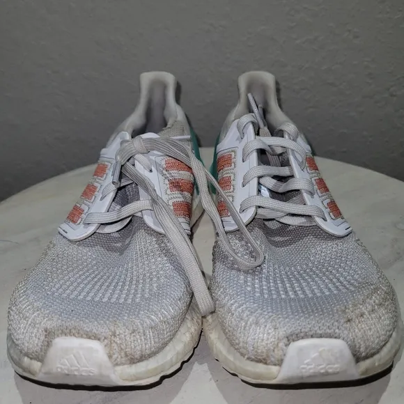 Adidas Bundle Of 3 Sneakers, Size 7 And 7.5, 2x Ultraboost And 1x Runfalcon