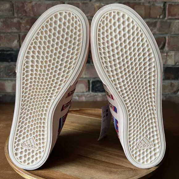 Adidas FARM Rio x Bravada 2.0 Platform Mid Skateboard Patchwork Quilt Womens 7.5