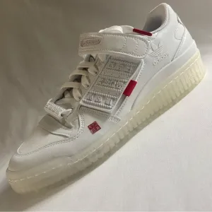 Adidas Forum Low Shoes Men’s 8 Chinese New Year Retro White Red Sneakers GZ9021