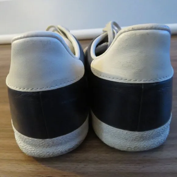 ADIDAS Gazelle OG Legend Ink &amp; Running White Sneakers Shoes Retro Men's US 8.5