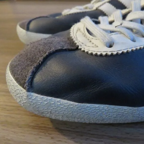 ADIDAS Gazelle OG Legend Ink &amp; Running White Sneakers Shoes Retro Men's US 8.5