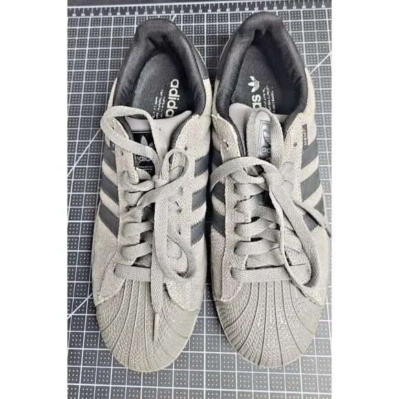 Adidas HEMP original superstar shoes skateboard Trefoil shell toe Men Sz‎ 7.5