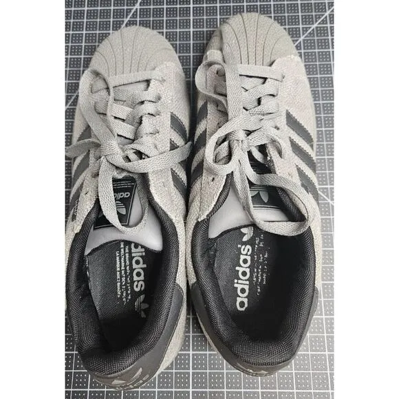 Adidas HEMP original superstar shoes skateboard Trefoil shell toe Men Sz‎ 7.5