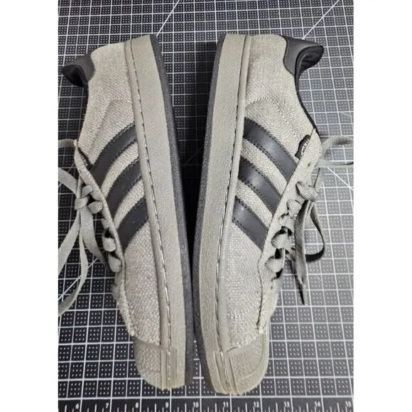 Adidas HEMP original superstar shoes skateboard Trefoil shell toe Men Sz‎ 7.5