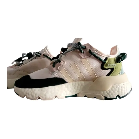 Adidas Ivy Park Women's Stylish Sneakers in Cream and Green