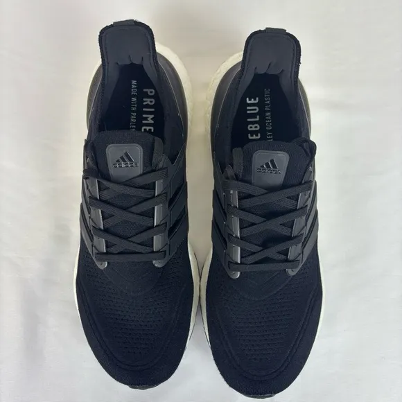 Adidas Men's Ultraboost Athletic Sneakers Comfort Running Shoes Black Sz 9.5