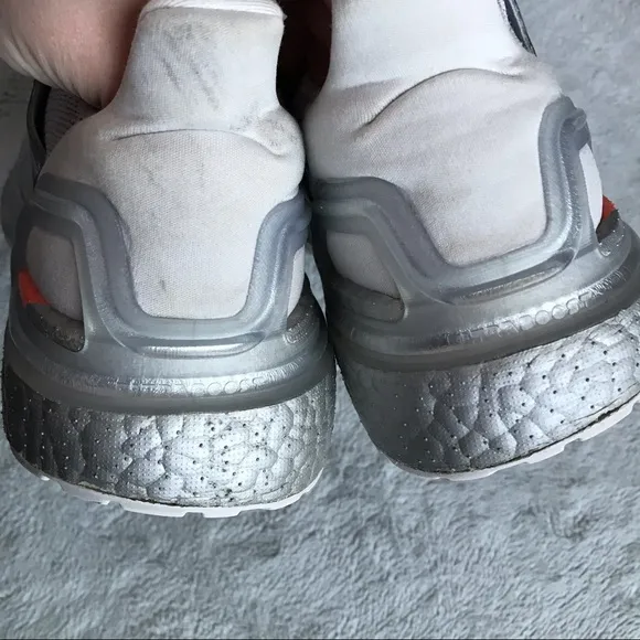 Adidas NASA UltraBoost 20 Running Sneakers Dash Grey Silver Metallic Halo Shoe