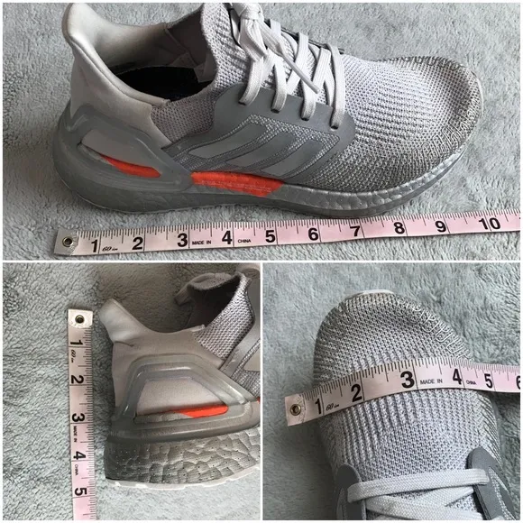 Adidas NASA UltraBoost 20 Running Sneakers Dash Grey Silver Metallic Halo Shoe