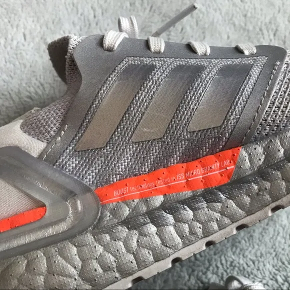 Adidas NASA UltraBoost 20 Running Sneakers Dash Grey Silver Metallic Halo Shoe