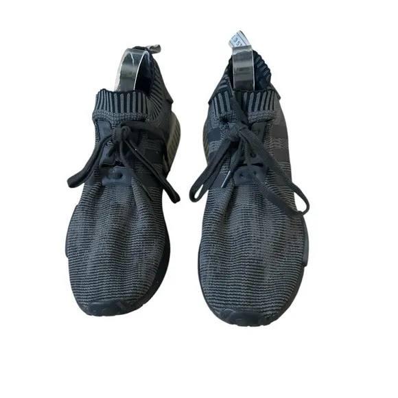 adidas NMD R1 Black Olive shoes Mens Size 12 Athletic Athlesure