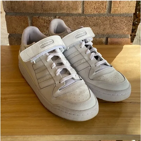 Adidas Originals Forum Sneakers Low FY7755 Men Casual Shoes White Size 11.5