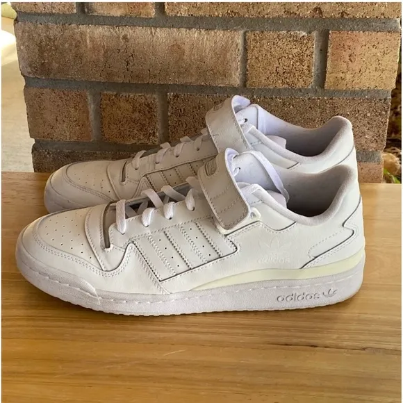 Adidas Originals Forum Sneakers Low FY7755 Men Casual Shoes White Size 11.5
