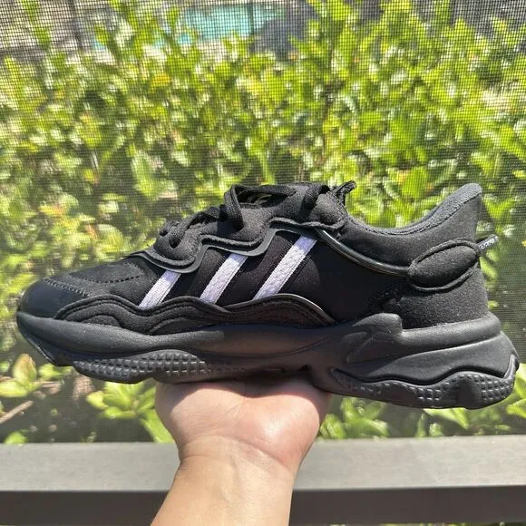 Adidas Ozweego Black Purple Tint Women's Athletic Shoes H04259 Size 5