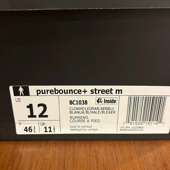 Adidas Purebounce  Street Legend Shoes Sneakers BC1038 Men’s Size 12