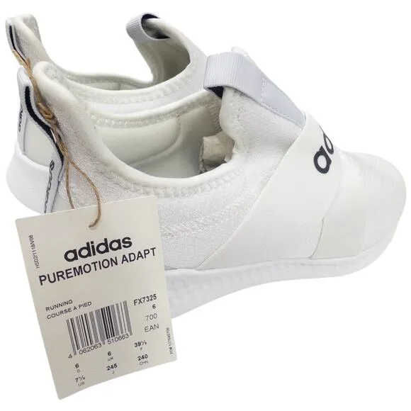 adidas Puremotion Adapt Running Shoe Sneakers Women's Size 7.5 White