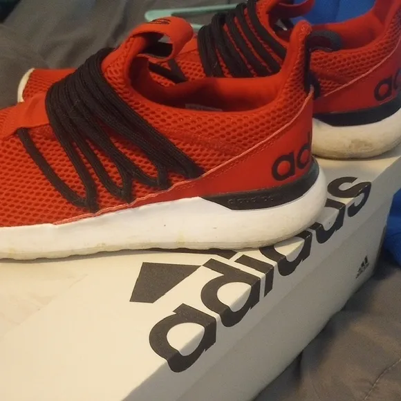Adidas Red Sneakers 9.5 Mens