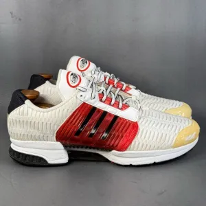 Adidas Retro Climacool 1 'White Red' athletic sneaker shoes men’s size 12
