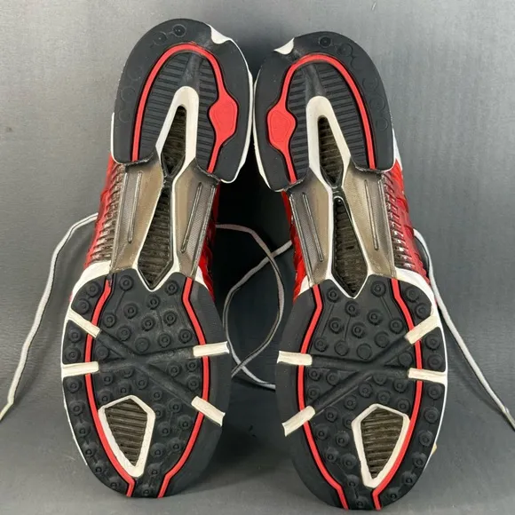 Adidas Retro Climacool 1 'White Red' athletic sneaker shoes men’s size 12